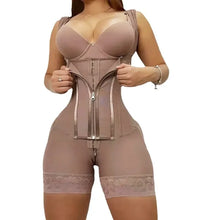 Load image into Gallery viewer, Colombian Fajas 9-bone High Compression Body Shaper
