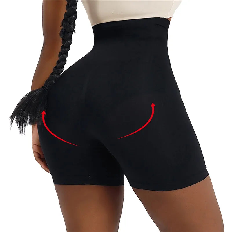 Fajas Shorts with Hook Butt Lifter Panties & High Waisted Underwear