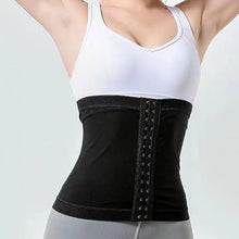 Load image into Gallery viewer, Buckle Waist Trainer Burst Sweat Corset Sauna Slimming Belt