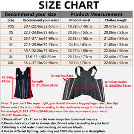 Double Compression Waist Trainer Corset Adjustable Zipper & Hook-eyes Shapewear