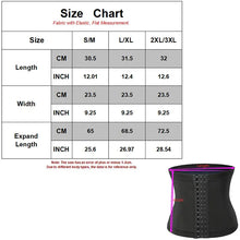 Load image into Gallery viewer, Buckle Waist Trainer Burst Sweat Corset Sauna Slimming Belt