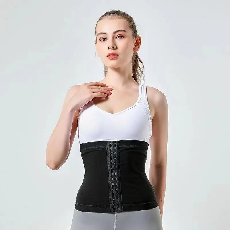 Buckle Waist Trainer Burst Sweat Corset Sauna Slimming Belt