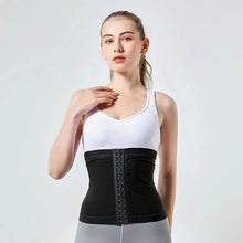 Load image into Gallery viewer, Buckle Waist Trainer Burst Sweat Corset Sauna Slimming Belt