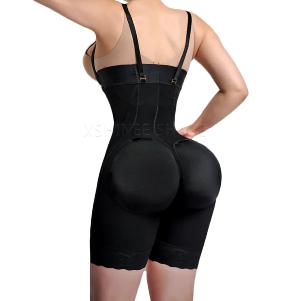 High Compression Hourglass Girdle Waist Trainer Shorts