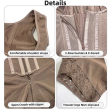 Load image into Gallery viewer, Colombian Fajas 9-bone High Compression Body Shaper