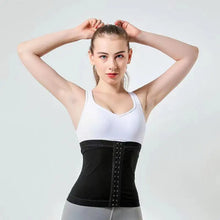 Load image into Gallery viewer, Buckle Waist Trainer Burst Sweat Corset Sauna Slimming Belt