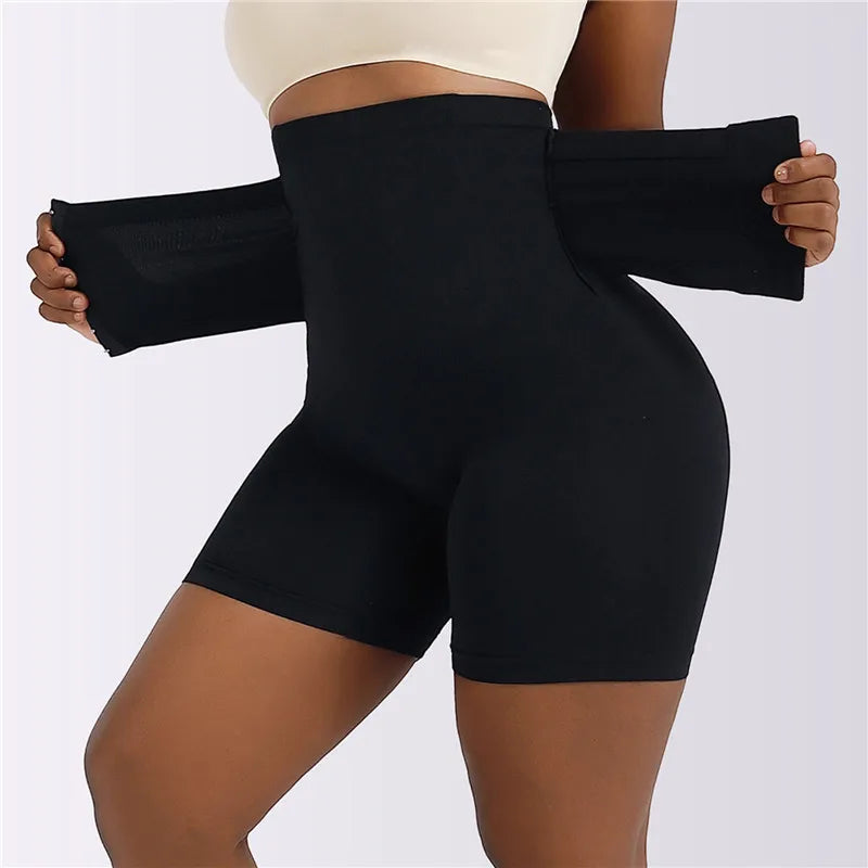 Fajas Shorts with Hook Butt Lifter Panties & High Waisted Underwear