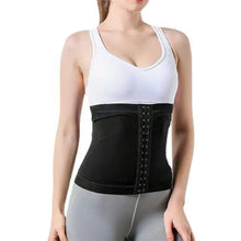 Load image into Gallery viewer, Buckle Waist Trainer Burst Sweat Corset Sauna Slimming Belt