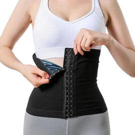 Buckle Waist Trainer Burst Sweat Corset Sauna Slimming Belt