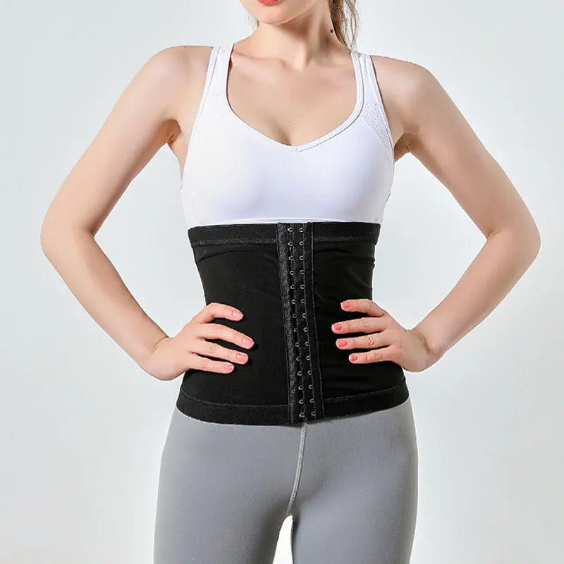 Buckle Waist Trainer Burst Sweat Corset Sauna Slimming Belt